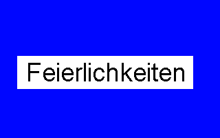Mehr oder weniger feierliche Feierlichkeiten